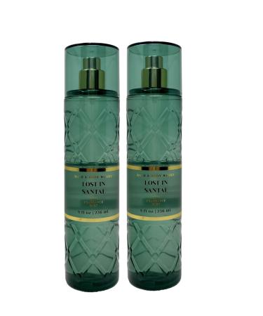Bath and Body Work Lost In Santal - Pack of Two - Fragrance Mist
