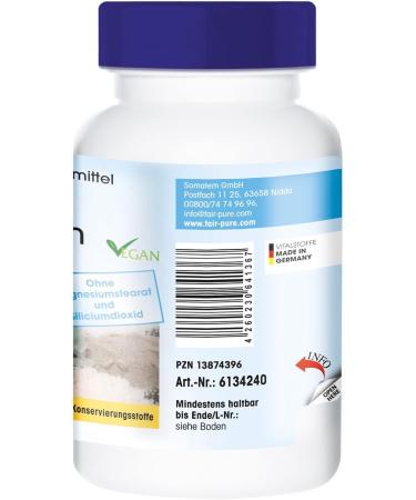 Fair & Pure Calcium Magnesium Zinc - Vegan Mineral Complex - 240 Tablets Bulk Pack | Essential Supplements for Health - Buy Online on GoSupps.com