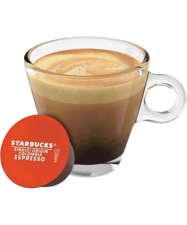  STARBUCKS STARBUCKS Single-Origin Colombia by Nescaf Dolce Gusto Amber Roast Coffee Capsules 6 x 12 (72 Capsules) - Buy Online on GoSupps.com