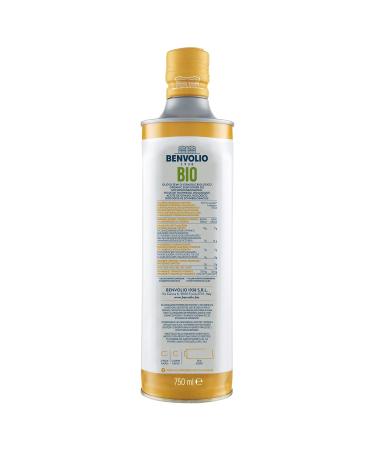 Buy Organic Sunflower Oil Bio - Benvolio 1938 (750ml) | Rich in Vitamin E - Ideal for Frying & Cooking | Premium Quality Metal Bottle - Buy Online on GoSupps.com