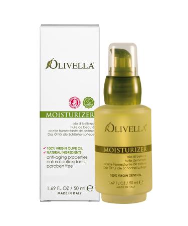 Olivella Olivella All Natural Virgin Olive Oil Moisturizer  for All Skin Types  1.69 Oz  1.69 Oz