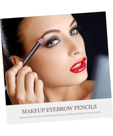 DOITOOL 8pcs for in Beauty with Built-in Professional Girls Pencil Tool Women Makeup Sharpener Pencils -in- 1 count (Pack of 1) Coffee - Buy Online on GoSupps.com