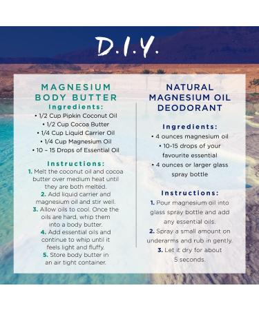 PraNaturals Pure Dead Sea Magnesium Oil Spray 250ml - Vegan & Cruelty Free - Buy Online on GoSupps.com