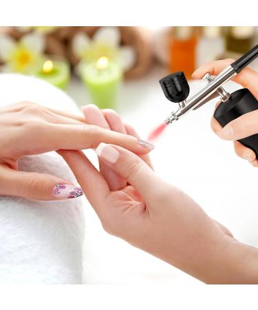 Beaupretty 1 Set Air Brush for Barber Airbrush Kit Airbrush Makeup Air Brush for Nails Air Brush Kit Airbrush Paint Kit Cordless Airbrush Spray Nail Airbrush Aluminum Alloy Tool Usb Black - Buy Online on GoSupps.com