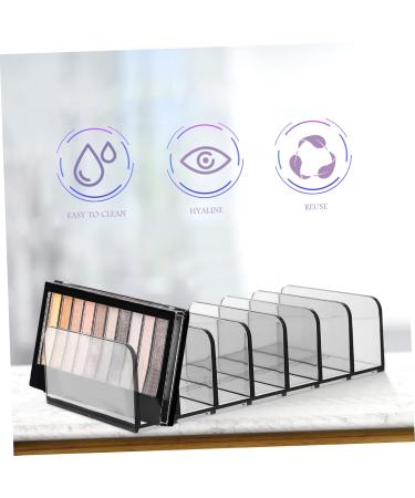 NOLITOY 4pcs Cosmetic Storage Box Blush for Cheeks Blush Makeup Compartment Cosmetic Display Rack Make up 17X8.5cmx4pcs Greyx4pcs - Buy Online on GoSupps.com