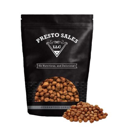 Presto Sales Large Shelled Hazelnuts Raw (AKA Filberts) 16 oz. | Non-GMO, Natural Healthy Protein Snack | Gluten Free, Keto/Paleo Friendly | Resealble 1 lb bag 1.0 Pounds
