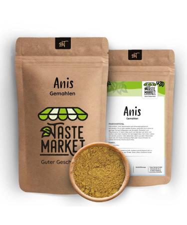 TASTE Guter Geschmack 1 kg ground anise | bread spices | ground anise seeds | spices | anise powder | spices | anise spices | sausage spices