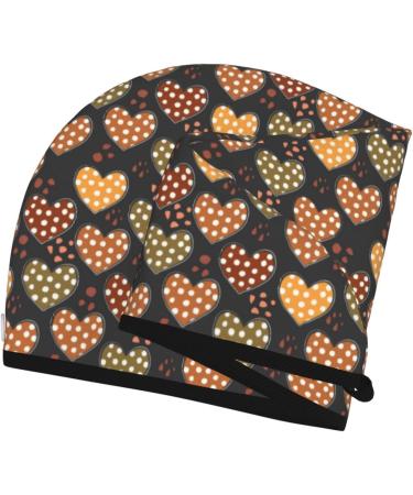 Hair Towel Wrap - Fast Drying Turban with Button | Quick Hair Drying Towel for All Hair Types (Heart Design - Buy Online on GoSupps.com
