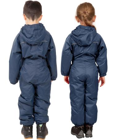 Trespass Kids' Waterproof Outdoor Rain Suit - Navy Blue (2-3 Years) - Buy Online on GoSupps.com