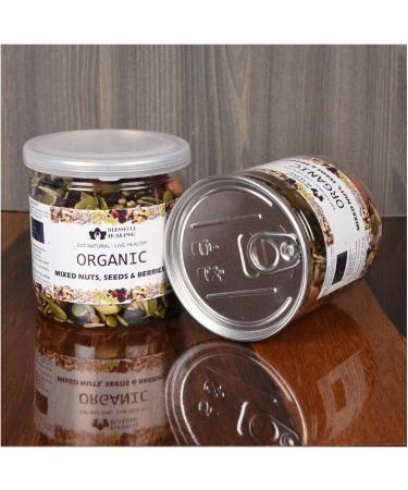 Blessfull Healing Organice Mixed Nuts Seeds & Berries 2 lb (907 Gram) Airtight Container (Packing May Vary) - Buy Online on GoSupps.com