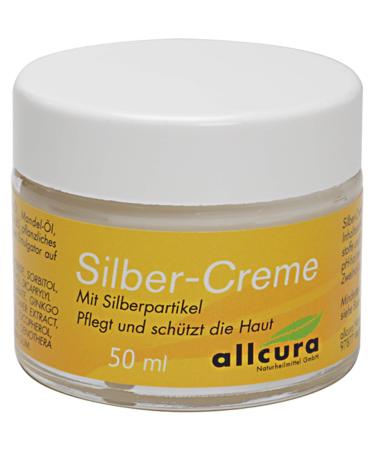 Silber Creme mit kolloidalem Silber. 50 ml Badartikel