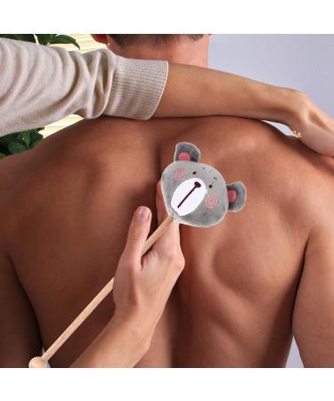 Toyvian Manual Back Massager - Ergonomic Wooden Handle Massage Tool for Neck Shoulder & Athletes - Buy Online on GoSupps.com