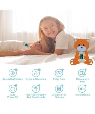 Pulse Oximeter for Kids - Blood Oxygen Saturation Monitor with OLED Screen HSA/FSA Eligible Includes 2 AAA Batteries - Buy Online on GoSupps.com