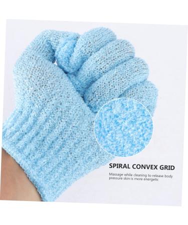 Beaupretty Exfoliating Bath Gloves - 2 Pairs Cotton Shower Towel for Dead Skin Removal & Body Scrub - Women's Exfoliating Gloves - International Shipping Available - Buy Online on GoSupps.com