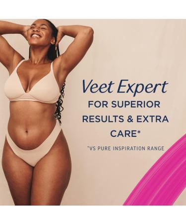 Veet Expert Cold Wax Strips 30 Strips for Bikini & Underarms | Sensitive Skin | With Almond Oil Finish Wipes | 33 Piece Set - Buy Online on GoSupps.com