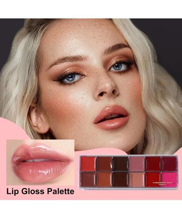  G n rique 12-Color Lip Palette Matte Lipstick Makeup for Everyday Wear | Velvet Matte Makeup Palette with Universal Shades | Lightweight Gloss and Soft Texture for Comfort - Buy Online on GoSupps.com