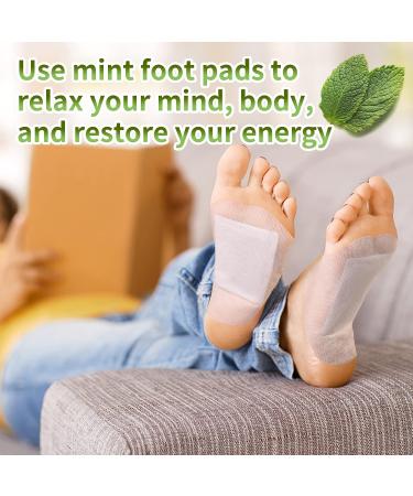 Detox Foot Pads | Bamboo Vinegar Deep Cleansing Patches for Foot Care - 14PCS | Relieve Stress, Improve Sleep, Relaxation - Buy Online on GoSupps.com