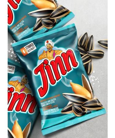 Buy JINN Roasted & Salted Sunflower Seeds 300g x 10 - Premium International Shipping - Buy Online on GoSupps.com