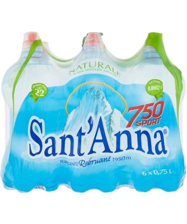 Levissima Acqua Natural Mineral Water PET 0.75L Italian Water - Buy Online on GoSupps.com