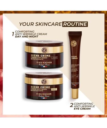 Yves Rocher Comforting Anti-Wrinkle Riche Cr me - Day Face Cream for Soft Smooth Skin | 1.7 fl oz - International Shipping Available - Buy Online on GoSupps.com