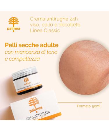  Palmea 24-hour anti-wrinkle face and neck cream 50 ml - Buy Online on GoSupps.com