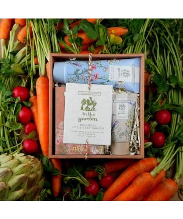 Heathcote & Ivory In The Garden Wellness Gift & Care Hamper | 100ml Body Cream 50ml Body Wash & 200g Bath Salts | Cruelty Free & Vegan Friendly - Buy Online on GoSupps.com