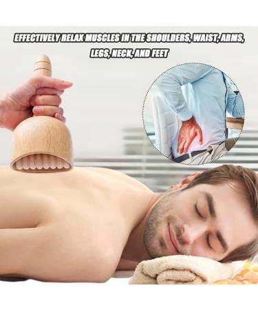 Holz Therapy Massage Tools | Manual Lymphatic Drainage & Gua Sha Body Tool for Men | 3.9 x 3.5 Inches - Buy Online on GoSupps.com