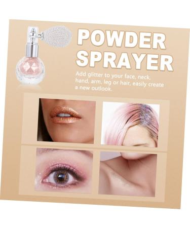 Buy Body Air Bag Powder Highlighter Sprayer Bottle - Gloss Powder & Eyeshadow Spray - Travel-Friendly Glass Pump in Pink - Buy Online on GoSupps.com