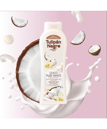 Tulipan Negro Coconut Shower Gel 720 ml | Vegan & Natural | International Shipping Available - Buy Online on GoSupps.com