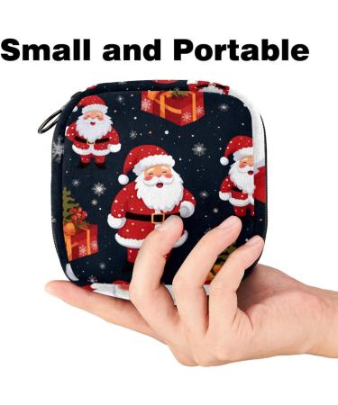 Muoooum Women s Storage Bags - Santa Claus Sled Patterns Menstrual Cup & Bandages for Teens | Color 4 - Buy Online on GoSupps.com