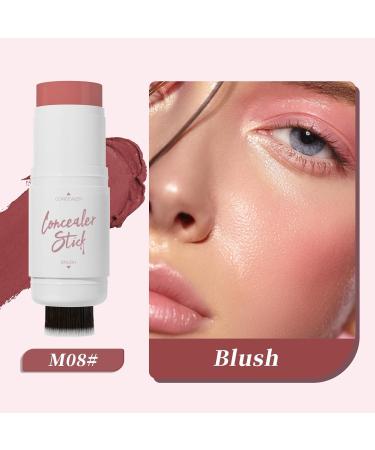 2 in 1 Blush Stick Highlighter Stick Makeup Sticks Double Head Highlighter and Contour Sticks - Buy Online on GoSupps.com