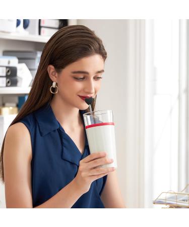 2 Pcs No Wrinkle Straw Stainless Steel Drinking Straw Anti Wrinkle Straws 11.5 Inch Long Metal Straw with Cleaning Brush and Cloth Bag Effortless to Clean Metal Straw for Water Juice Smoothie Tea - Buy Online on GoSupps.com