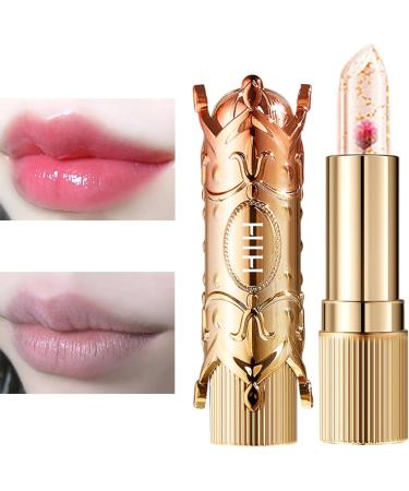 Tsuchiya Colored lipstick with flower jelly - Nourishing lip balm with temperature and color change - Lip balm for dried flowers - Temperature changing - Buy Online on GoSupps.com