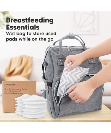 Buy KeaBabies Comfy Nursing Pads - Soft White, 14 Pack for Ultimate Comfort - Buy Online on GoSupps.com