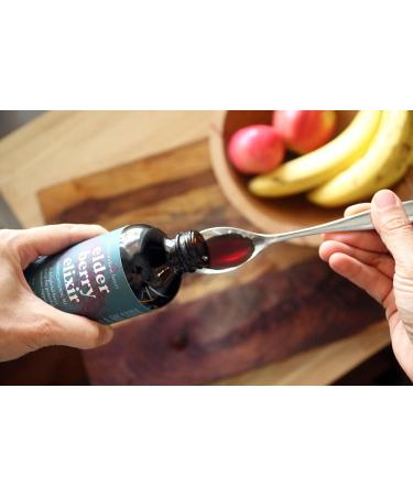 Fields Without Fences Elderberry Elixir Immune Support for Adults & Kids Certified Organic Farm-Fresh Elderberry Syrup Made in The USA (4 oz) 4 Fl Oz (Pack of 1) - Buy Online on GoSupps.com