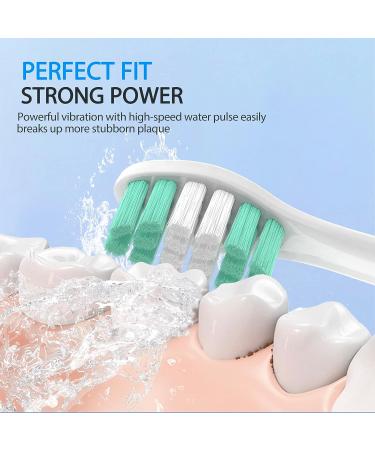 6 Pack Replacement Toothbrush Heads for Philips Sonicare - Sonic Care Brush White - Buy Online on GoSupps.com