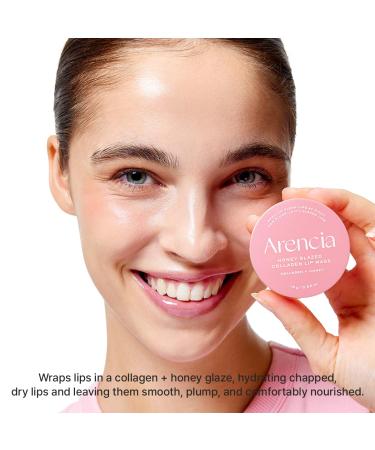 Arencia Honey Glazed Collagen Lip Mask Overnight Lip Treatment with Collagen and Honey 0.52 oz - Buy Online on GoSupps.com