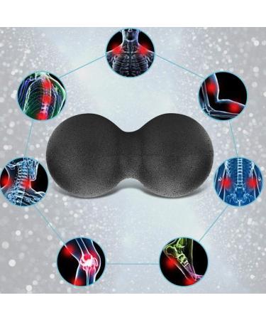 Kelepu Massage Ball | High-Density EPP Yoga Foam Tool for Muscle Relaxation | Soft Foam Stress Relief (Black 24x12cm) - Shop Now! - Buy Online on GoSupps.com