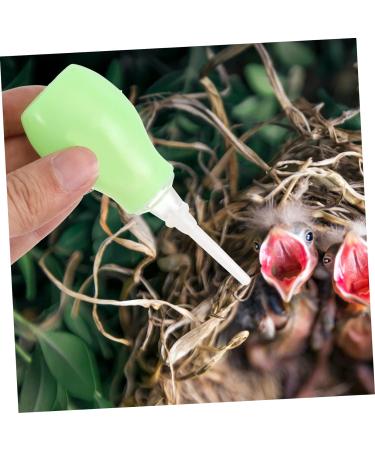 ibasenice Baby Accessories 1pc Pigeon Rehydration Device Ml Dropper for Liquids Baby Feeding Tools Cat Feeder Bird Weaning Tool Squab Weaning Feeder Pet Bird Weaner Pigeon Weaner Food Green 10x3cm - Buy Online on GoSupps.com