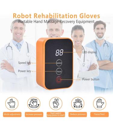 (Left & Right) Rehabilitation Glove Stroke Rehab Equipment For Numbing Fingers Relief Robot Hand Glove Hand Exercisers For Strength Therapy Hand Strengthening Equipment. Left+Right Size L - Buy Online on GoSupps.com