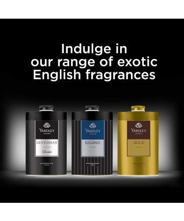 Yardley London Gentleman Deodorising Talc 100Gm - Men's Talcum Powder - Buy Online on GoSupps.com