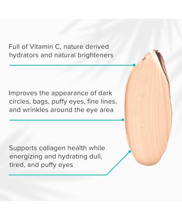 Buy ClarityRx C-Results Vitamin C Eye Cream | Reduce Dark Circles Puffiness & Wrinkles - 0.5 oz - Buy Online on GoSupps.com