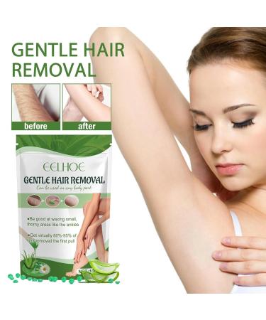 Wake Bears Aloe Vera Hard Wax Pearls - Painless Hair Removal Beads for Coarse Hair & Sensitive Skin All-Body Use - Natural Wax for Smooth Skin - Buy Online on GoSupps.com