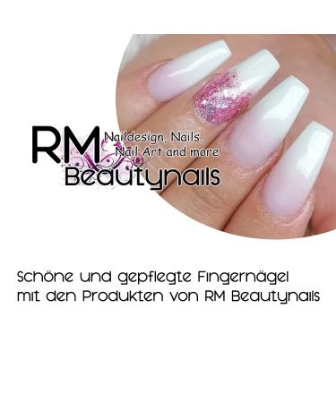 RM Beautynails 35g Acrylic Powder - Studio Quality French White for Nail Design | 1 Pack - Perfect for Professional Nail Art - Buy Online on GoSupps.com