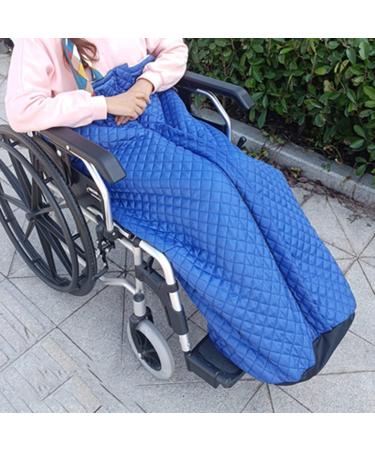Wheelchair Warmer Cover Blanket Manual Electric Wheelchair Windshield Cold Proof Plus Velvet Leggings and Knee Pads Winter Windproof Cover Blanket