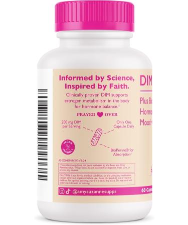 200 DIM Supplement for Women - Estrogen Metabolism & Hormone Harmony | PMS Menopause & Perimenopause Support - Vegan 60 Day Supply with Bioperine - Buy Online on GoSupps.com