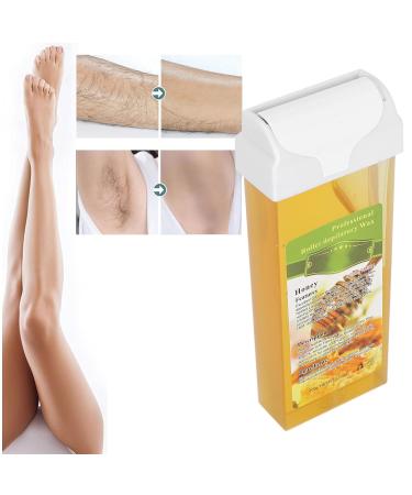 Mrisata 100G Heated Wax Roller for Home Hair Removal - Professional Depilatory Wax (Honey) - International Shipping - Buy Online on GoSupps.com