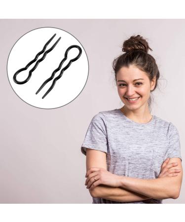 48 Count Plastic U Shaped Hair Pins - Lady Style Grip Hair Accessories for Women & Girls - Buy Online on GoSupps.com