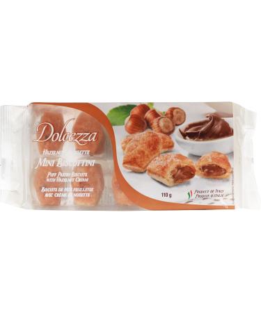 Dolcezza Hazelnut Mini Biscottini Hazelnut 110 Grams - Buy Online on GoSupps.com