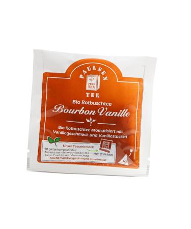 Organic Bourbon Vanilla Tea - 15x3g Pyramid Bags | Paulsen Rooibos Organic & Certified - 155.33 Euro/kg - Buy Online on GoSupps.com